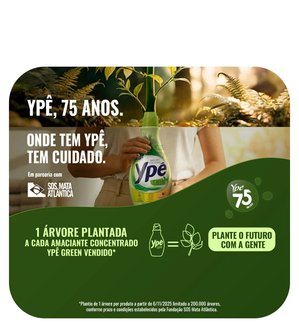 Ypê Green 75 Anos