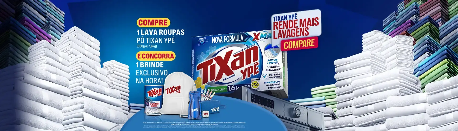 Promoção Tixan Ypê rende mais