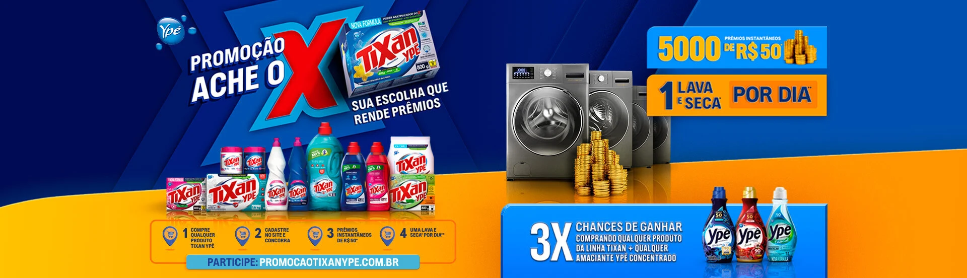 Ypê - Promoção Ache o X